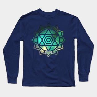 Galaxy Mandala: Anahata Long Sleeve T-Shirt